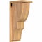 Ekena Millwork Ridgewood Smooth Corbel w/Backplate, Western Red Cedar, 7 1/2"W x 10"D x 22"H COR08X10X22RID01SWR - alternate 1